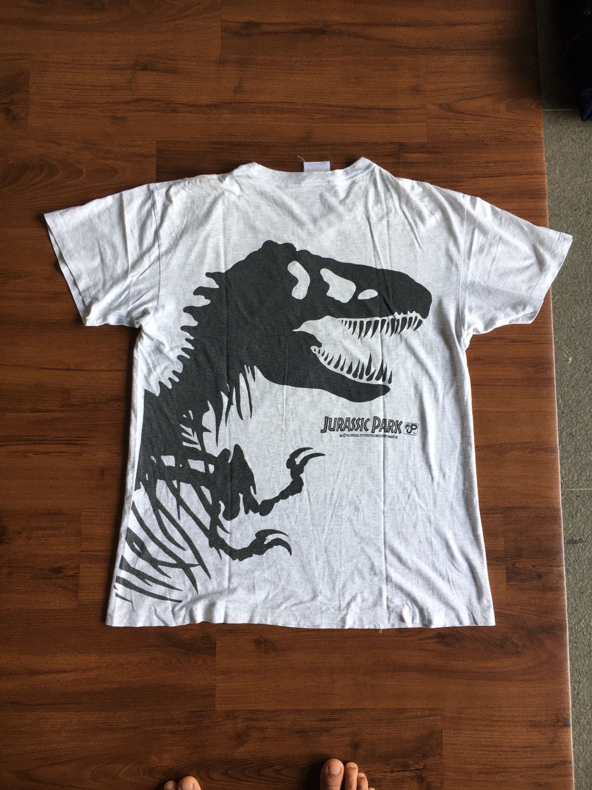 Vintage Vintage Jurassic Park 1992 T-Shirt Size US L / EU 52-54 / 3 - 1 Thumbnail