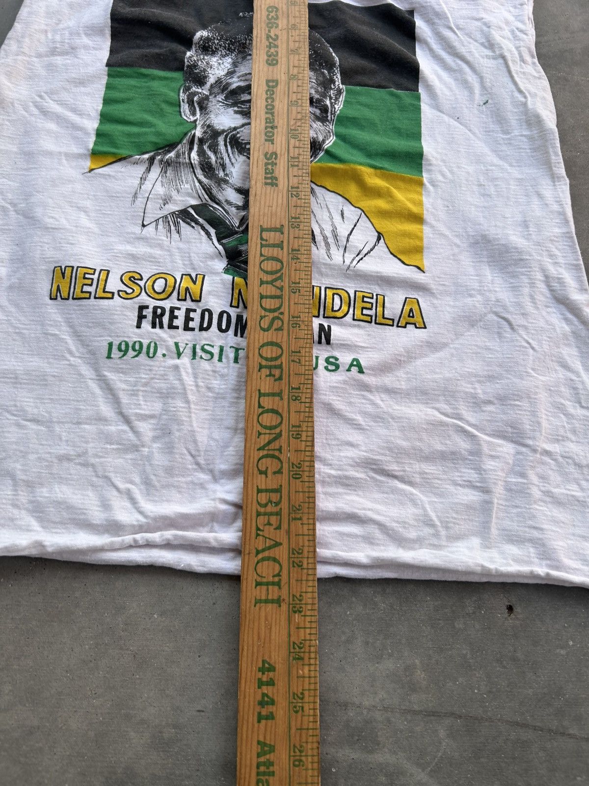 Vintage Vintage 90s Nelson Mandela Tank Top shirt Size US M / EU 48-50 / 2 - 6 Thumbnail