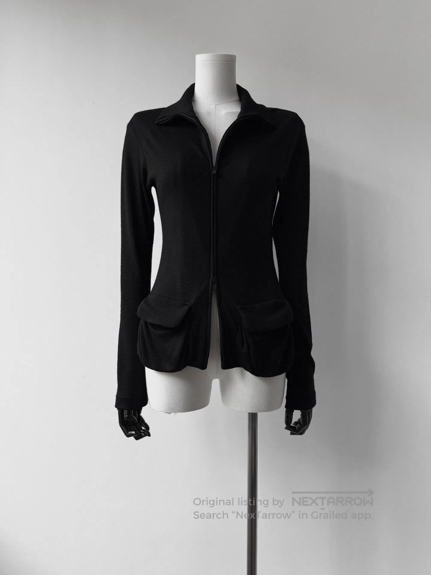 Yohji Yamamoto Yohji Yamamoto 23AW Zip Wool Jacket. Size M / US 6-8 / IT 42-44 - 4 Thumbnail