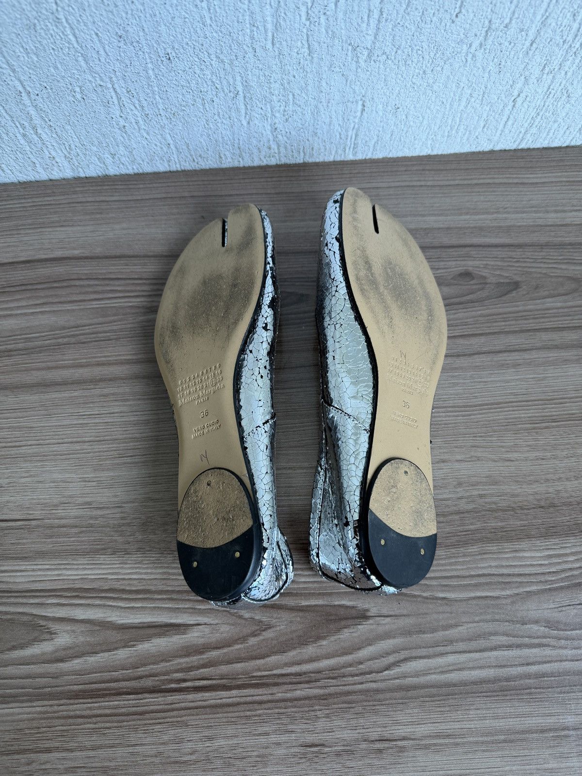 Maison Margiela Broken mirror tabi ballet flats Size US 6 / IT 36 - 15 Thumbnail