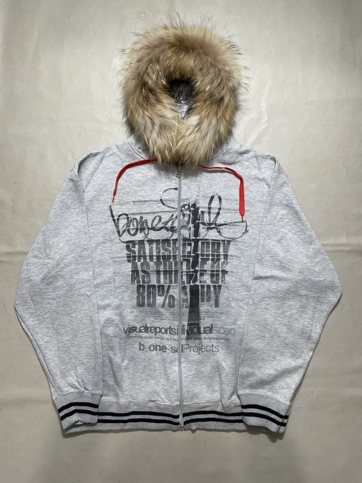 If Six Was Nine B.O.S poem Fur hoodie lgb styled Size US XL / EU 56 / 4 - 1 Thumbnail