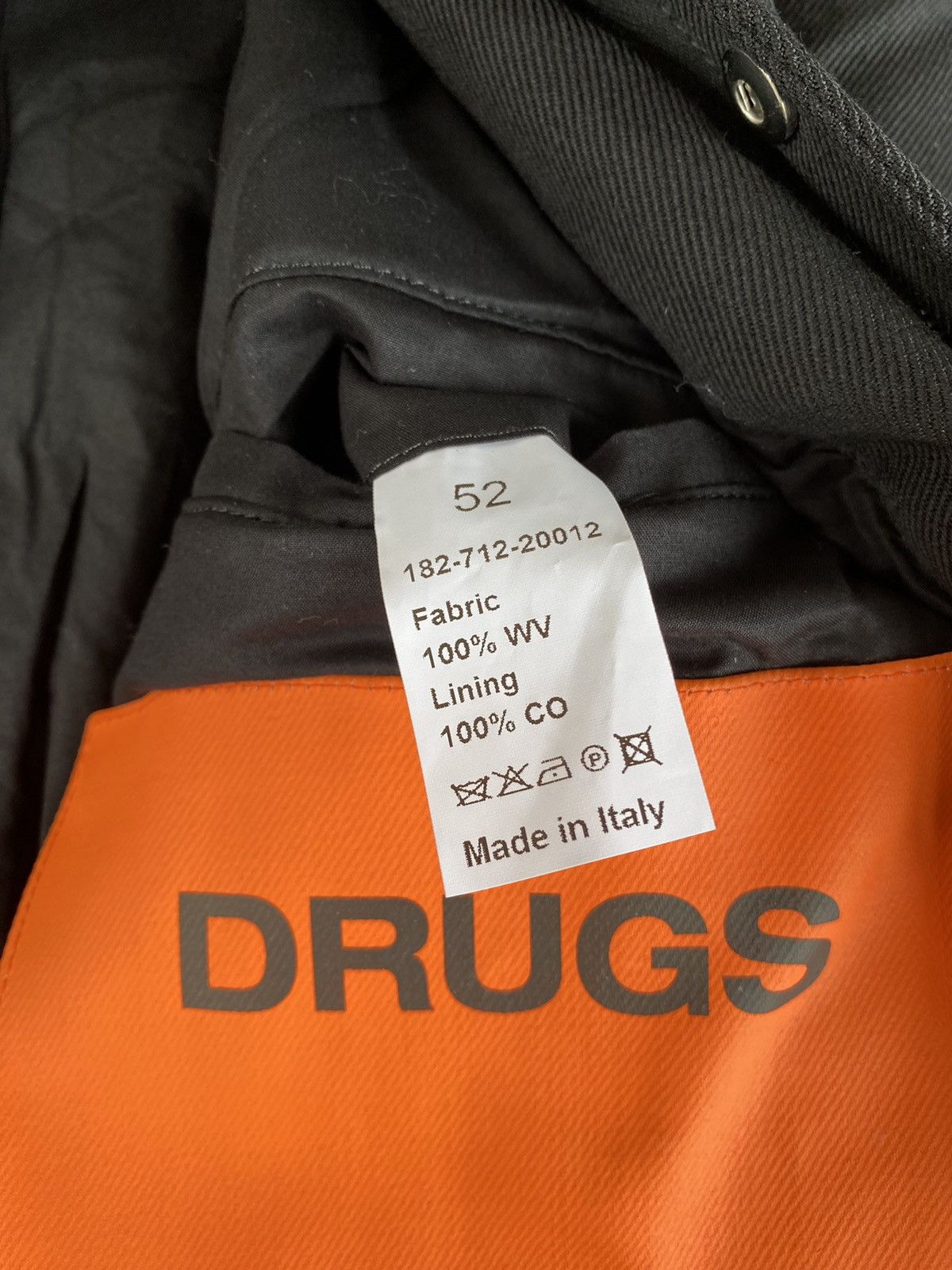 Raf Simons Raf simons DRUGS patch hooded parka Size US L / EU 52-54 / 3 - 14 Thumbnail