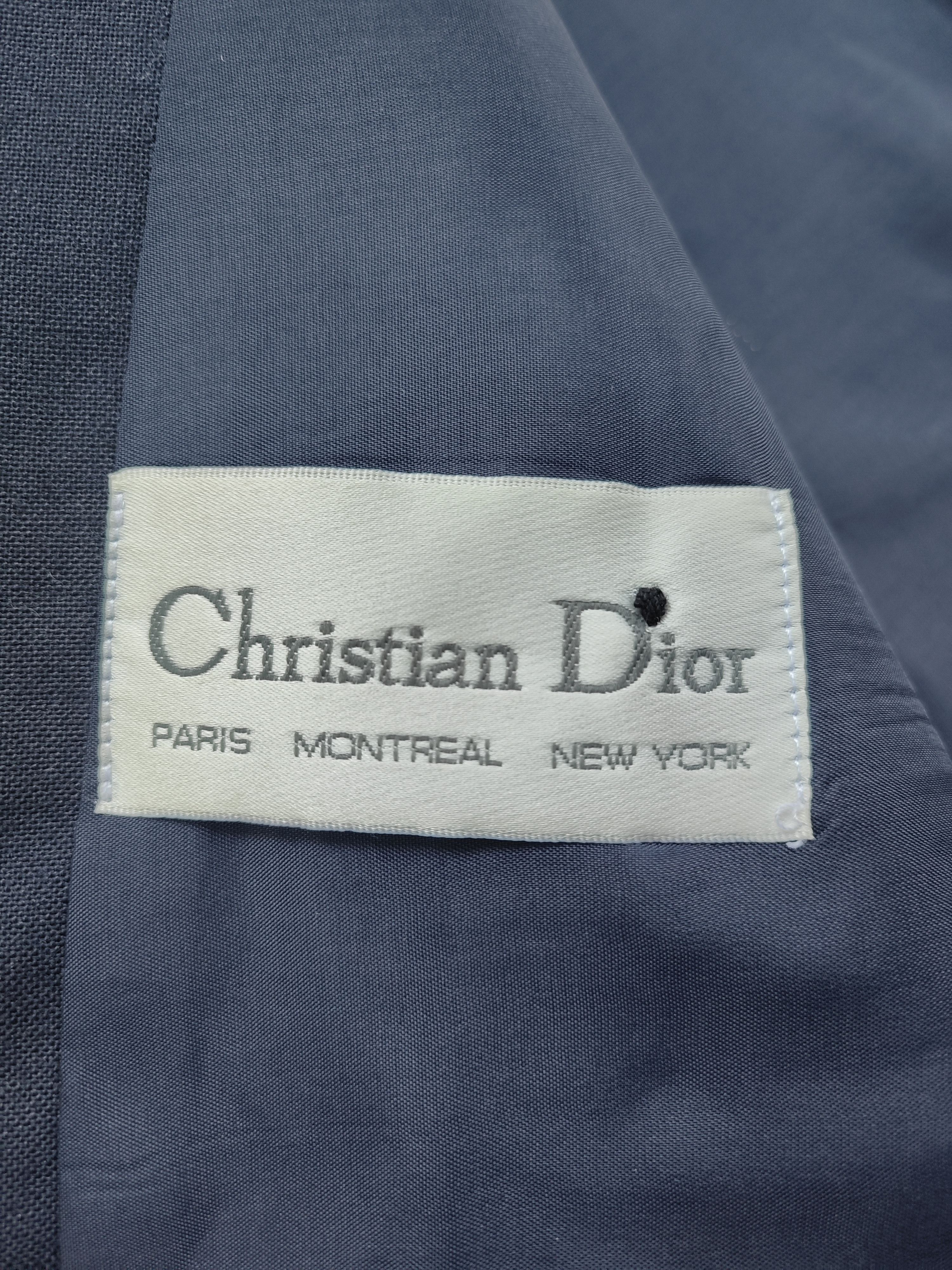 Christian Dior Monsieur Vintage 1950s-60s Christian Dior Double Breasted Blazer Size S / US 4 / IT 40 - 3 Thumbnail