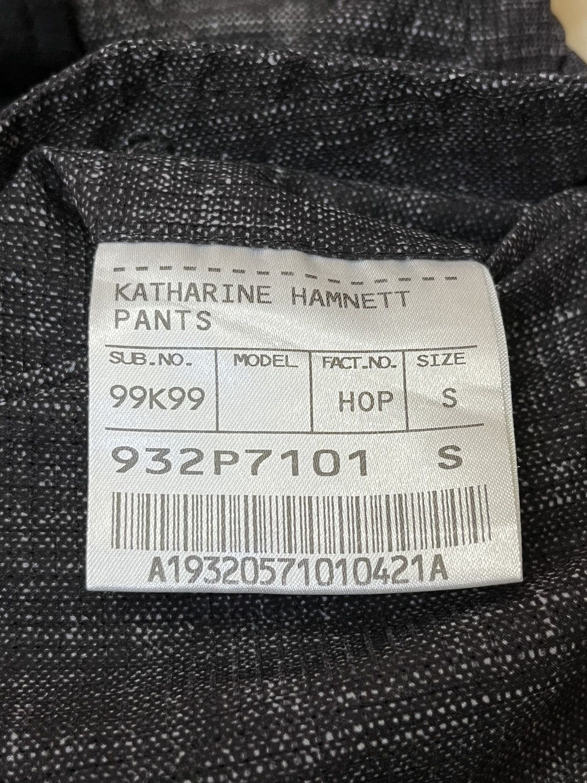 Katharine Hamnett London KATHARINE HAMNETT LONDON SLACKS CASUAL PANT Size US 32 / EU 48 - 18 Thumbnail