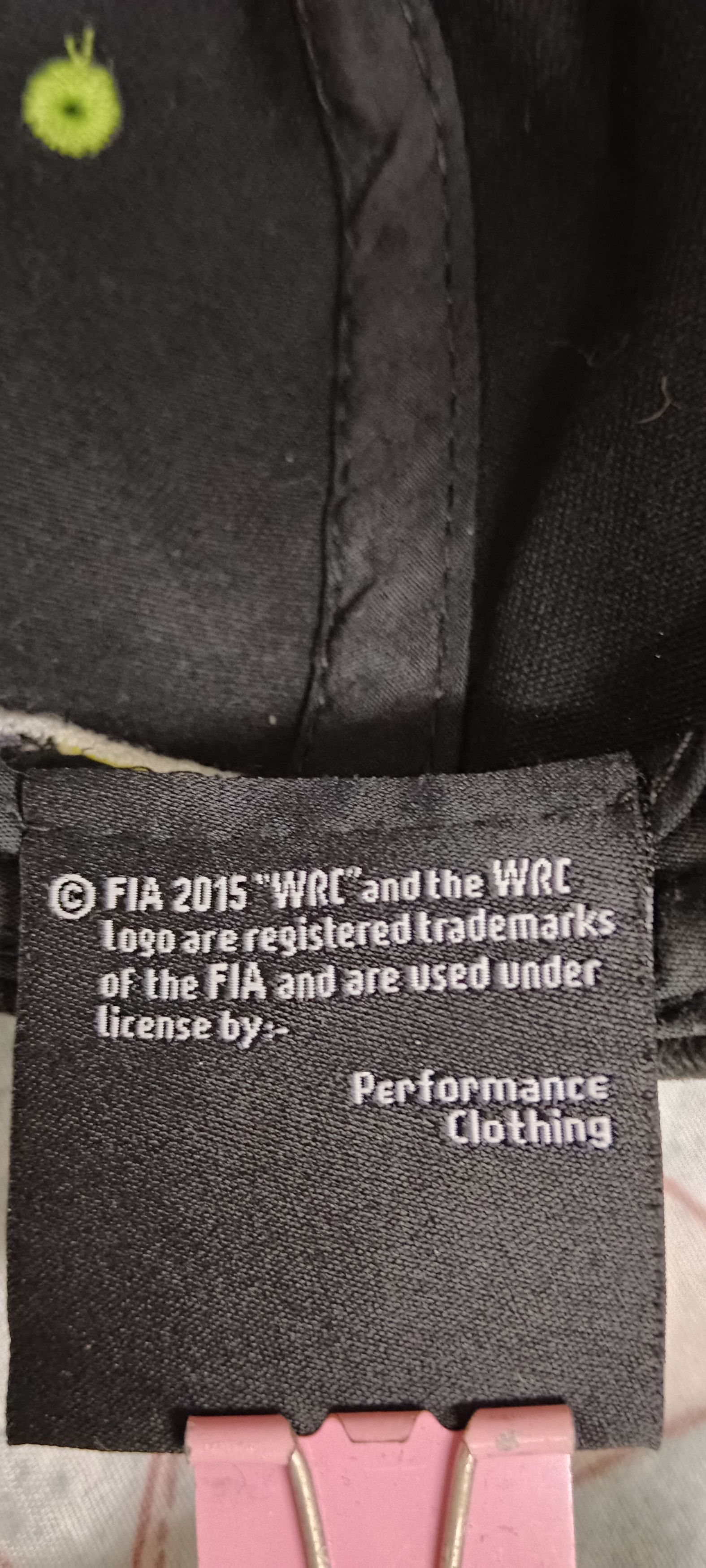 Formula 1 FIA World Rally Championship Six Panels Hat Size ONE SIZE - 9 Thumbnail