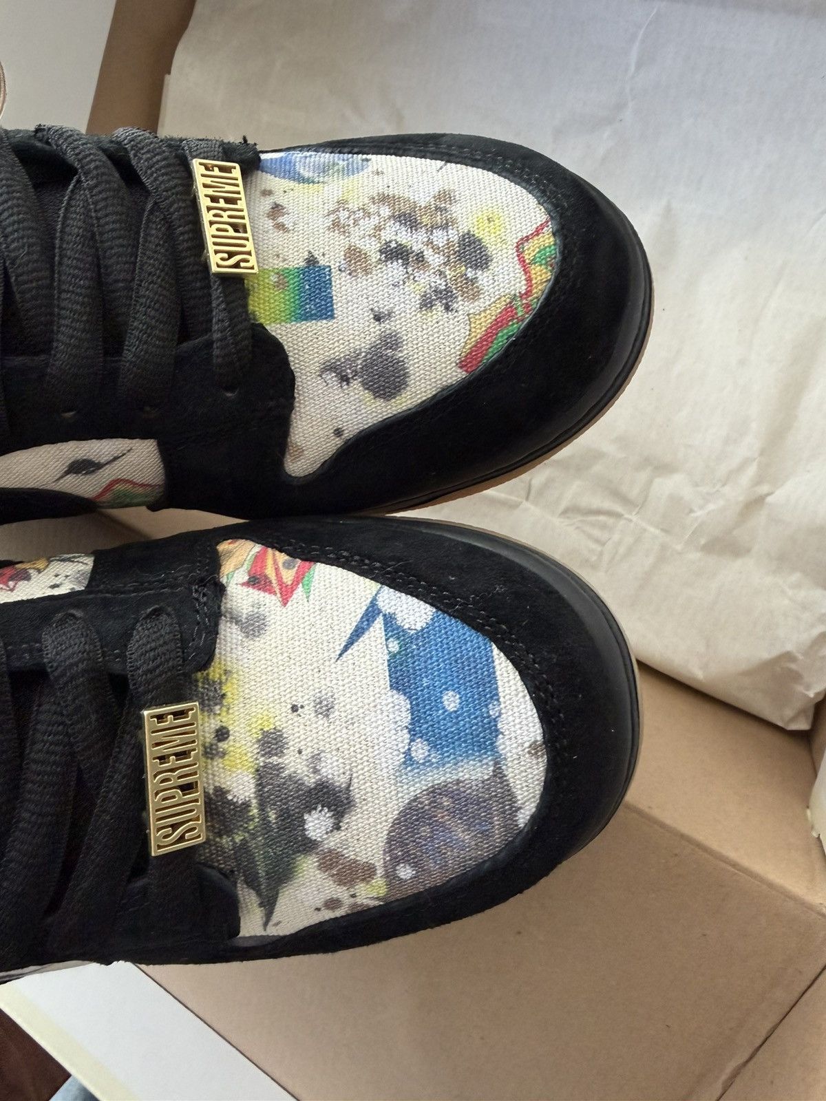 Nike × Supreme Supreme Nike SB Dunk Low “Rammellzee” Size 10.5 Size US 10.5 / EU 43-44 - 5 Thumbnail
