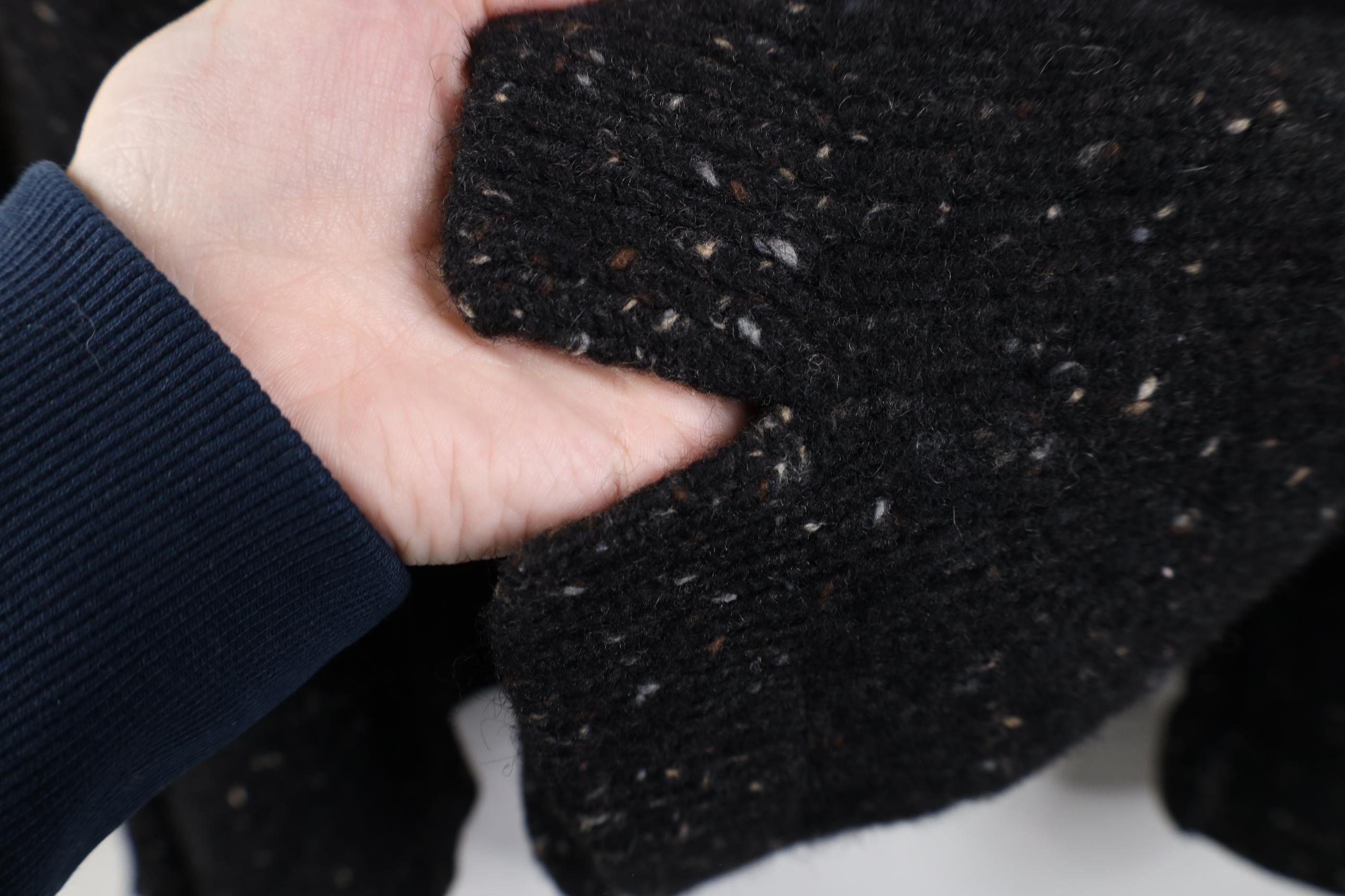 Vintage Vintage 90s Flecked Heavyweight Irish Wool Marled Sweater Size XXL / US 16-18 / IT 52-54 - 7 Thumbnail