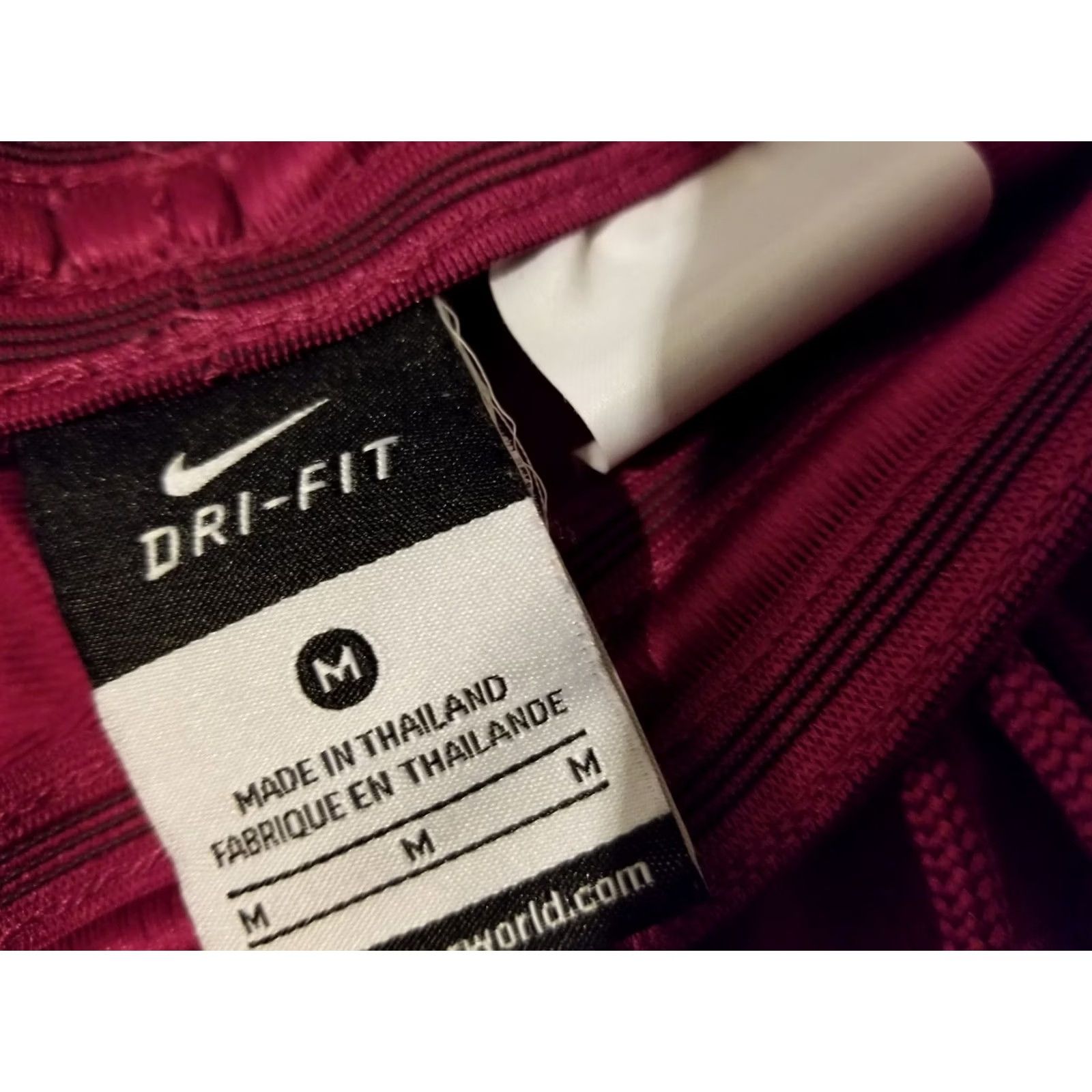 Nike Womens Nike Shorts Medium Purple Athletic Gym Workout Size 32" / US 10 / IT 46 - 5 Thumbnail