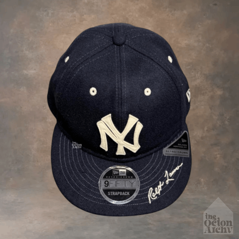 New Era × Polo Ralph Lauren Polo Ralph Lauren New Era Retro 9FIFTY NY Yankees Wool Cap Size ONE SIZE - 4 Thumbnail