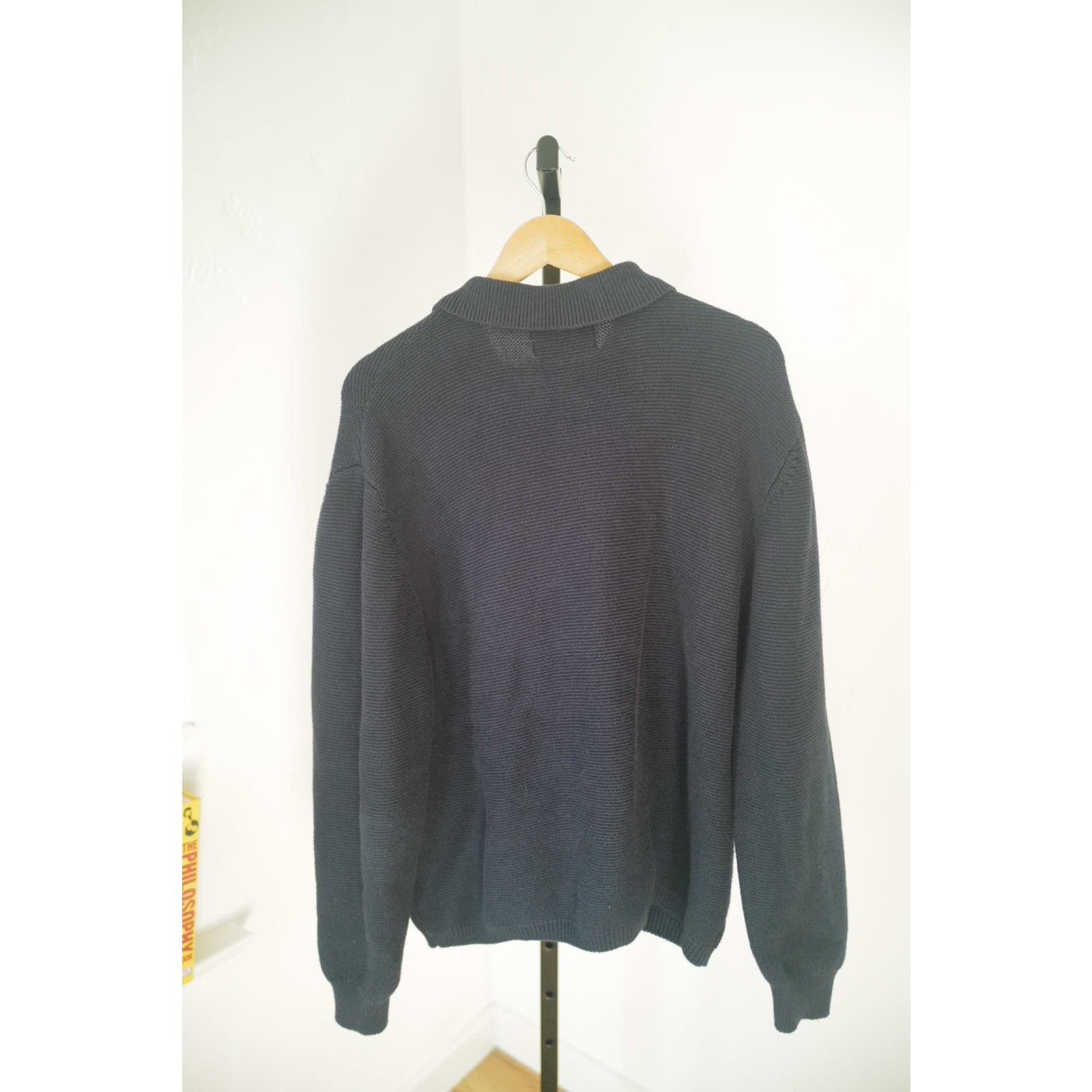 Wax London Navy Wax London Cardigan - Large Size US L / EU 52-54 / 3 - 2 Thumbnail
