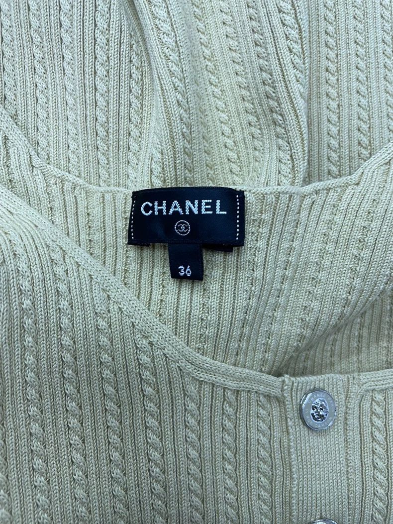 Chanel chanel 22P yellow diamond buckle strap vest Size XS / US 0-2 / IT 36-38 - 5 Thumbnail