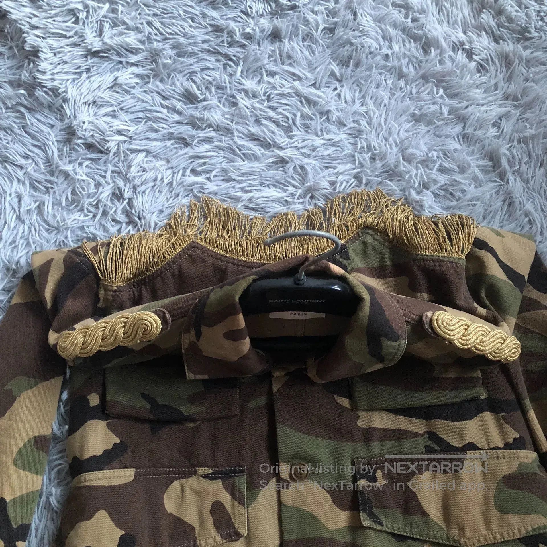 Saint Laurent Paris Saint Laurent SLP 15SS Camo Jacket. Size US S / EU 44-46 / 1 - 4 Thumbnail