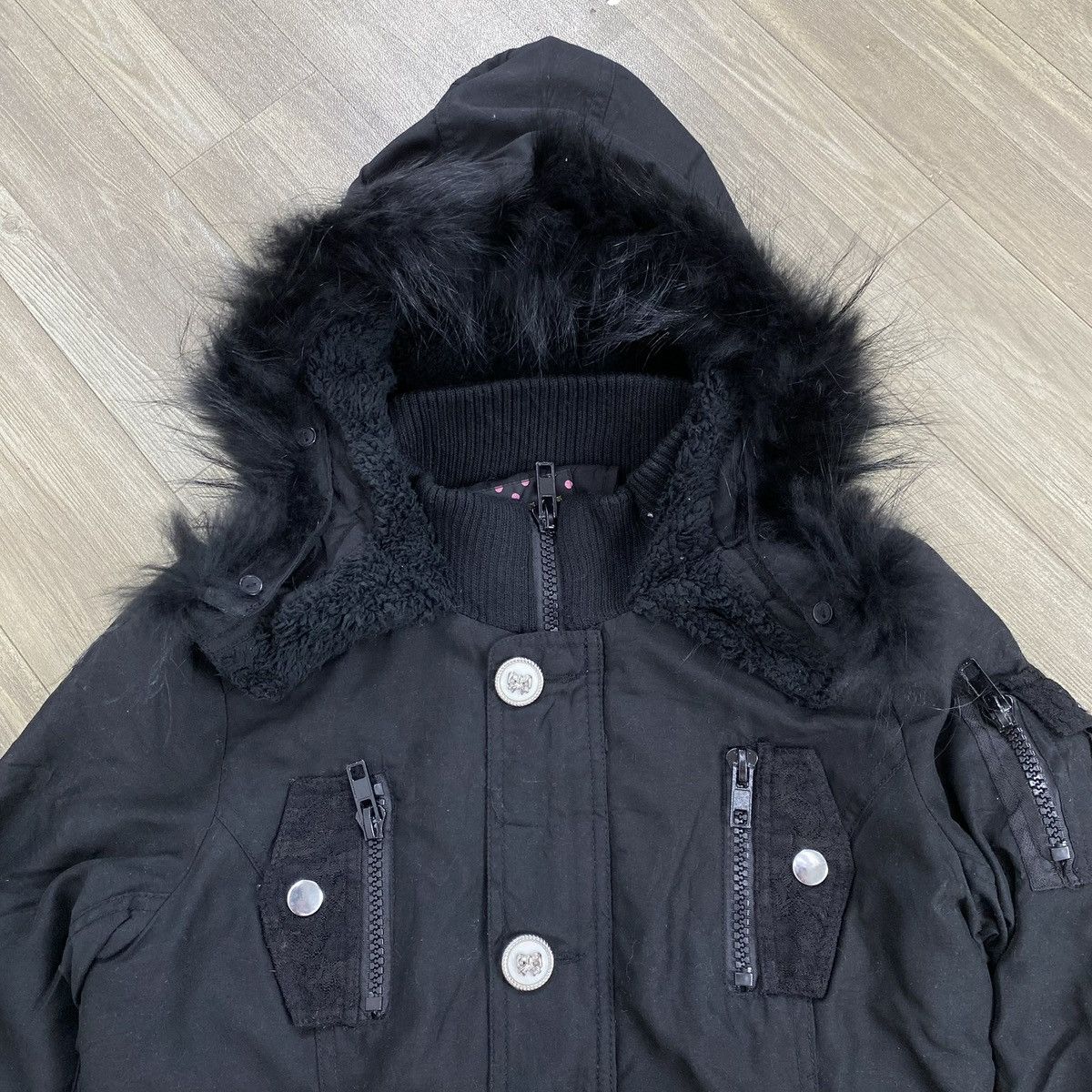 Seditionaries 2000s Tralala Kmrii Ifsixwasnine Lgb Style Fur Bono Jacket Size US L / EU 52-54 / 3 - 5 Thumbnail