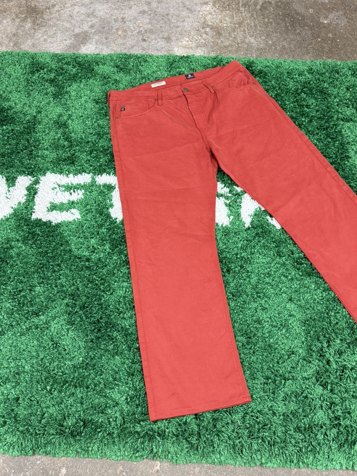 AG Adriano Goldschmied AG Adriano Goldschmeid Protege Straight Leg Denim Jeans 38 Size US 38 / EU 54 - 2 Thumbnail
