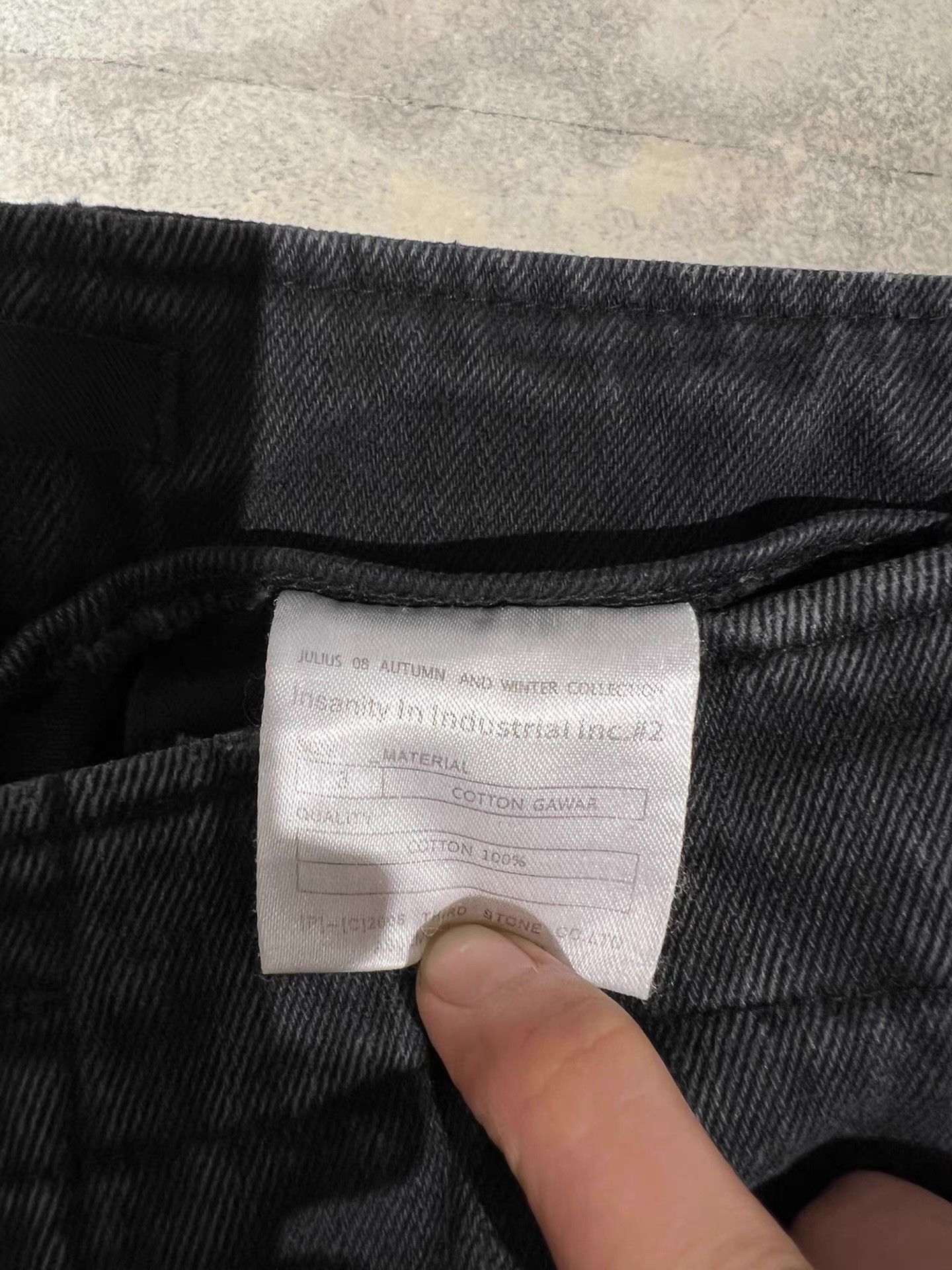 Julius Julius 08 Sample Tourniquet Cannon Pants Q13 Size US 36 / EU 52 - 5 Thumbnail