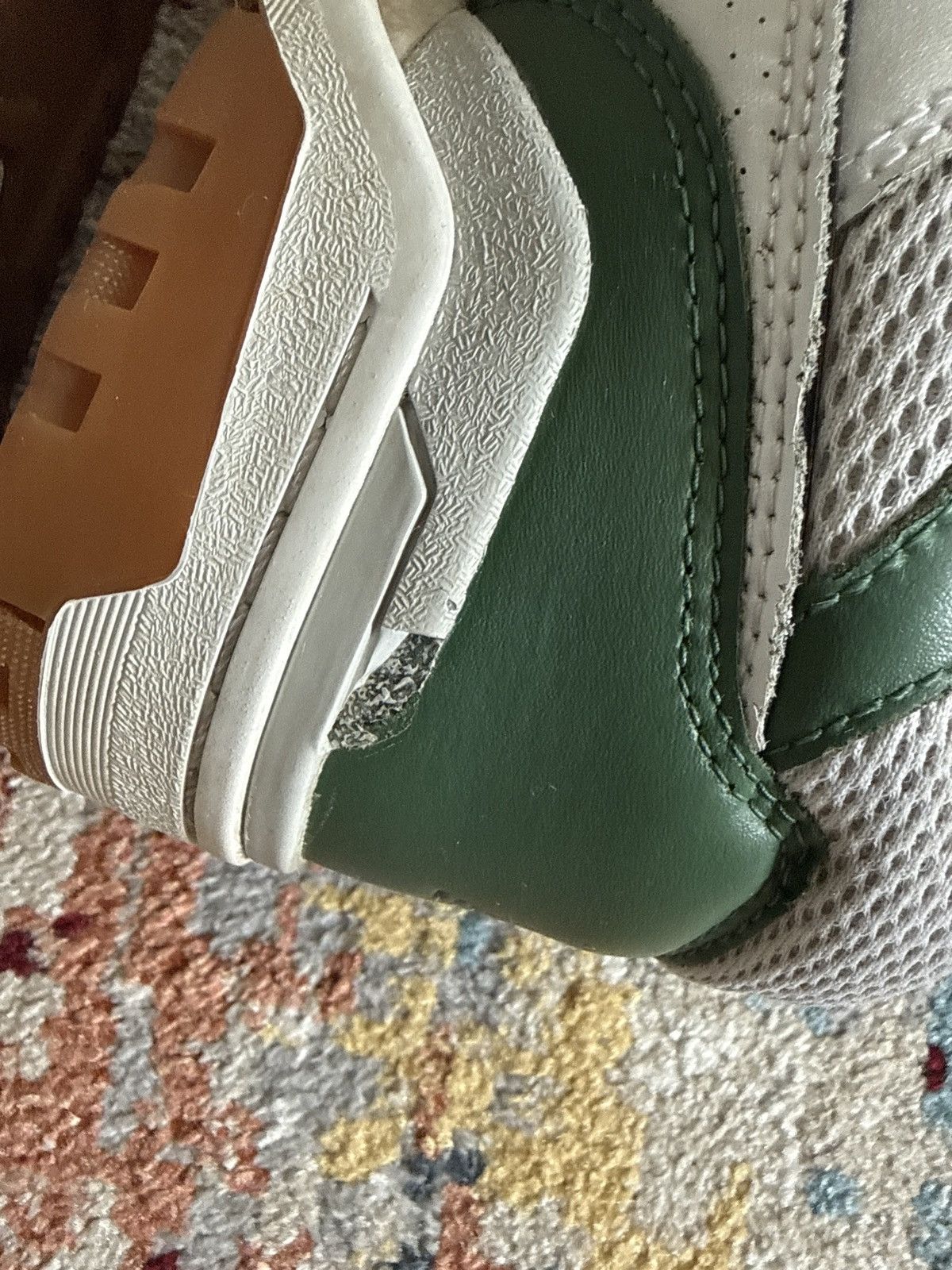 New Balance NEW BALANCE 550 WHITE / NORI Size US 11 / EU 44 - 6 Thumbnail