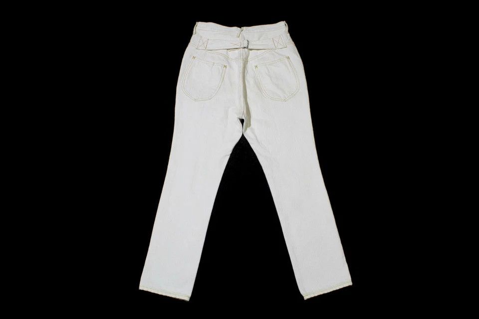 Kapital Kapital Japan Sarouel Pants Denim Jeans Cinch Back White Size US 28 / EU 44 - 5 Thumbnail