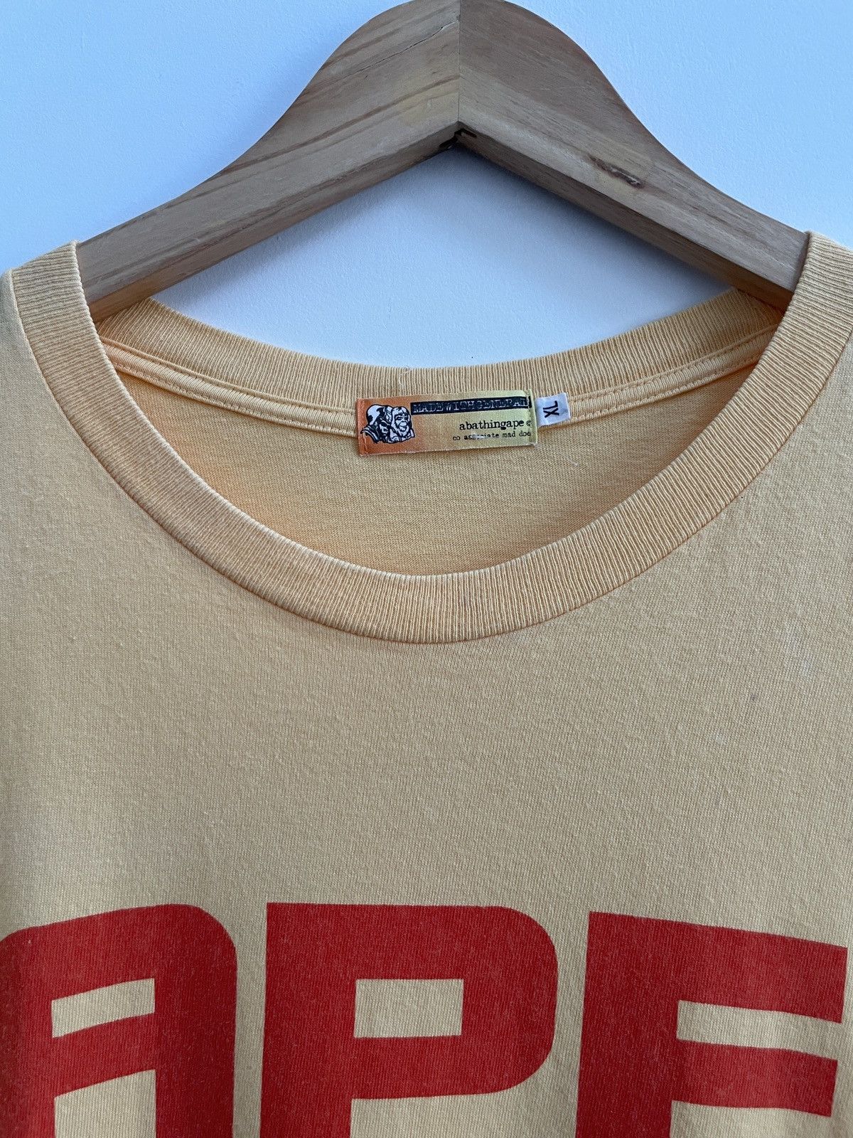 Bape × Vintage Vintage Bape T-Shirt Size US XL / EU 56 / 4 - 4 Thumbnail