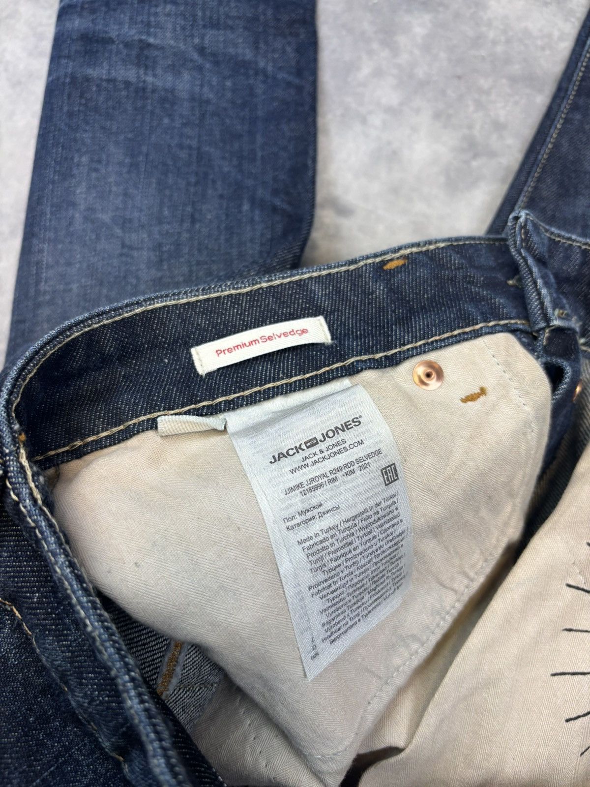 Jack & Jones × Japanese Brand Jack & Jones New Pants With Tags Selvedge Jeans denim y2k Size US 32 / EU 48 - 6 Thumbnail