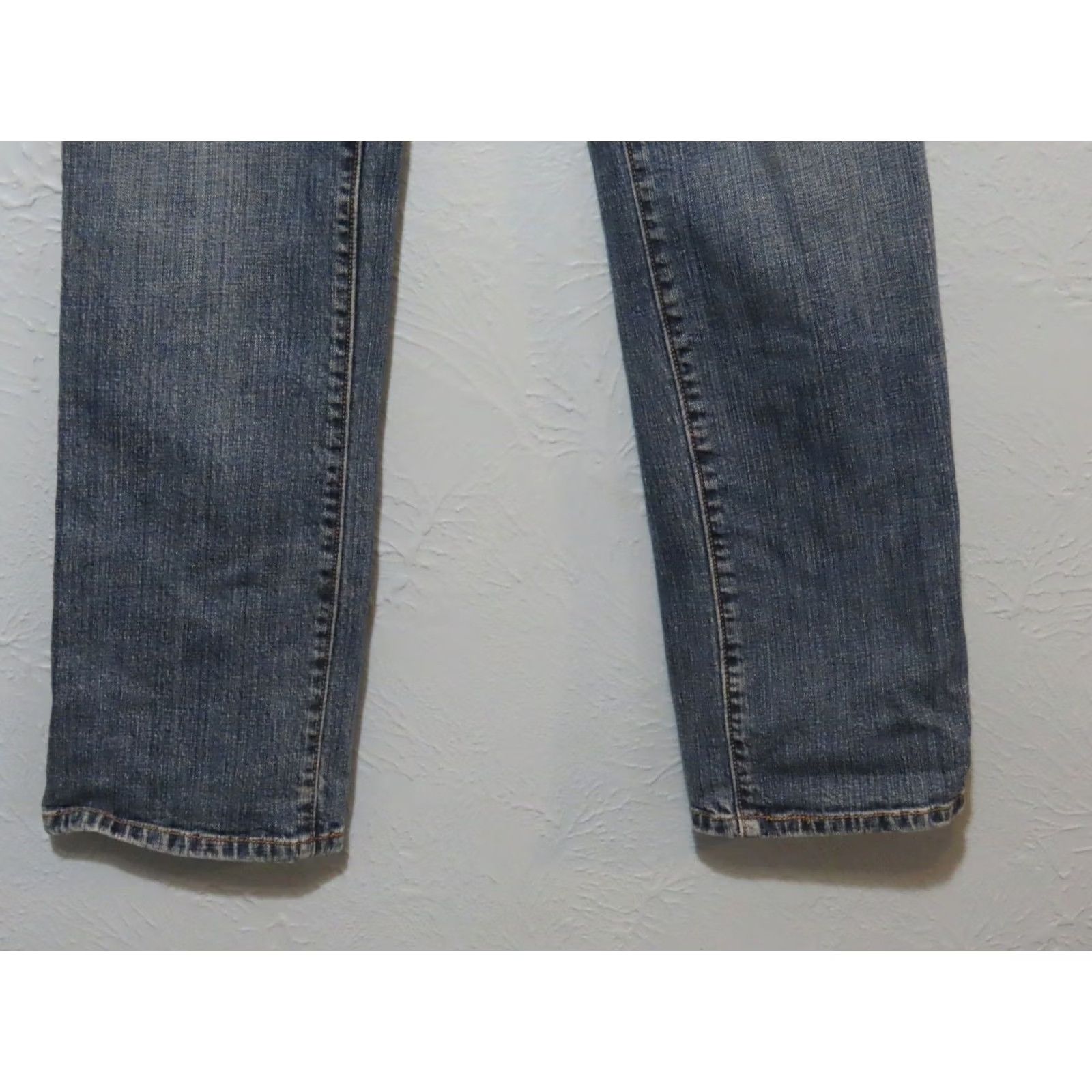 Levi's Levi's 505 Jeans Women Short 10 31x30 Blue Denim Straight Mid Wash Regular Rise Pants Size 32" / US 10 / IT 46 - 2 Thumbnail