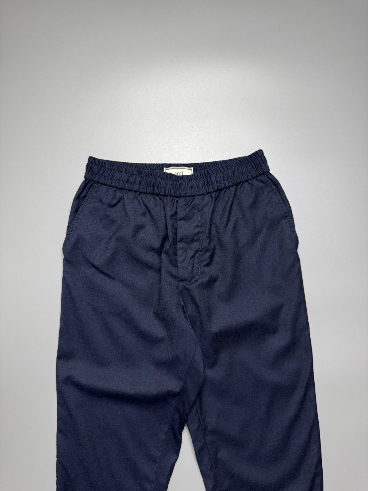 AMI AMI - Alexandre Mattiussi Wool Cropped Trouser Pants Size US 28 / EU 44 - 4 Thumbnail
