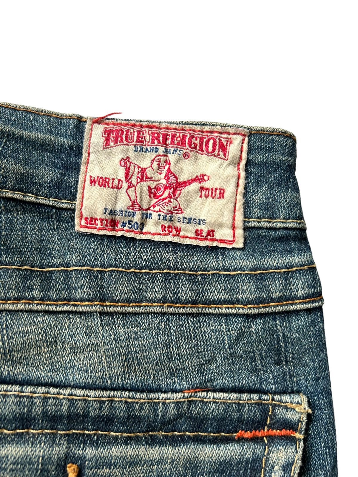 True Religion True Religion Flare Distressed Denim Made in Usa ☠️ Size US 34 / EU 50 - 14 Thumbnail