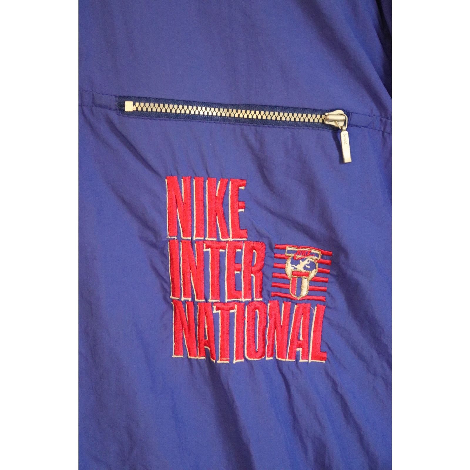 Nike Vintage Nike International 1/4 Zip Pullover Size M / US 6-8 / IT 42-44 - 9 Thumbnail