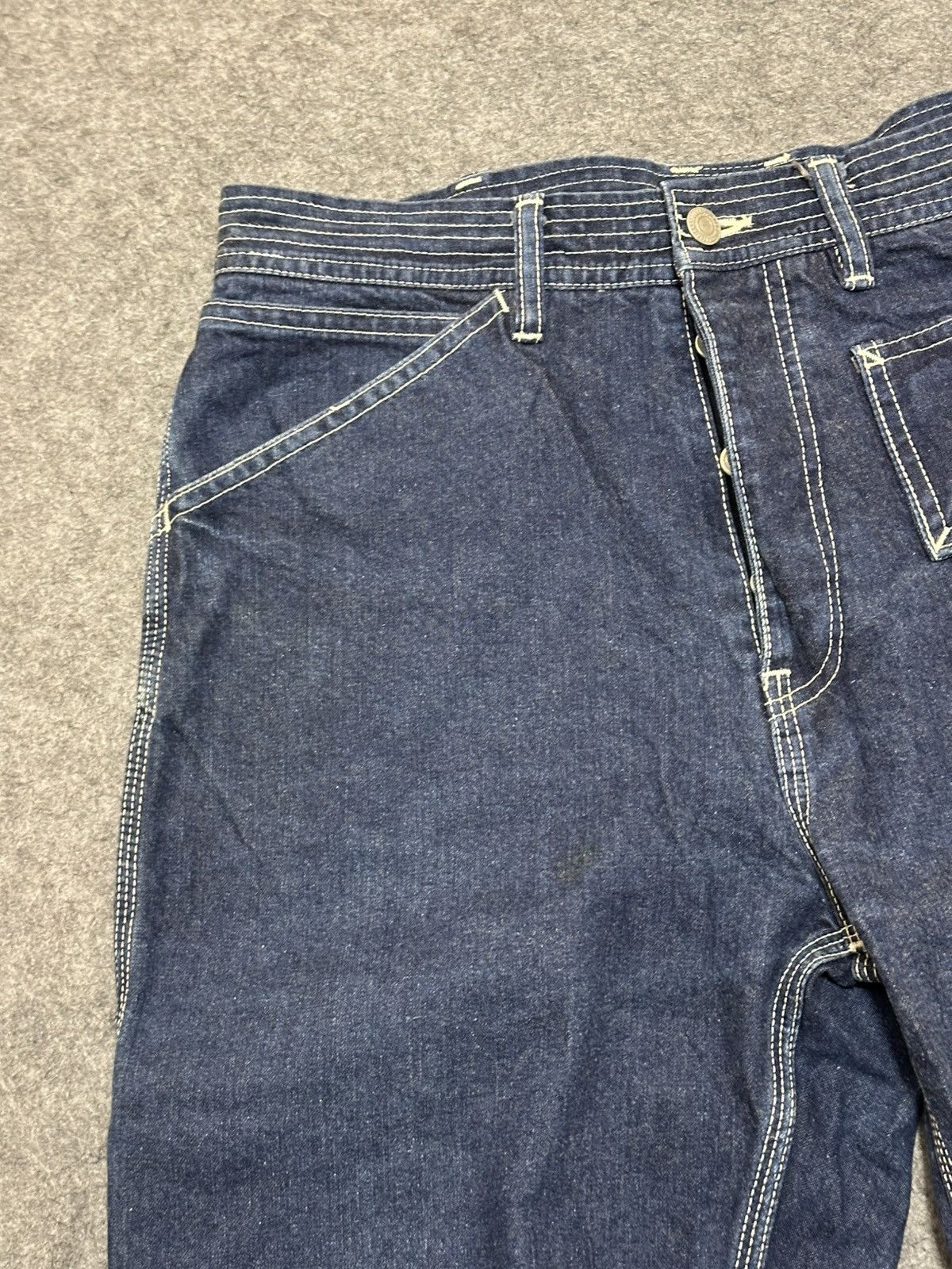 Sassafras Sassafras Japanese gardener denim work pants. Size US 33 - 8 Thumbnail
