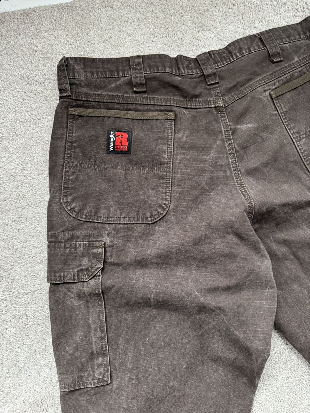 Vintage × Wrangler Wrangler work pants Size US 38 / EU 54 - 4 Thumbnail