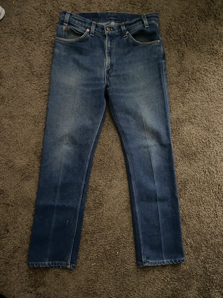Levi's × Vintage 80s Levi Jeans Size US 34 / EU 50 - 1 Thumbnail