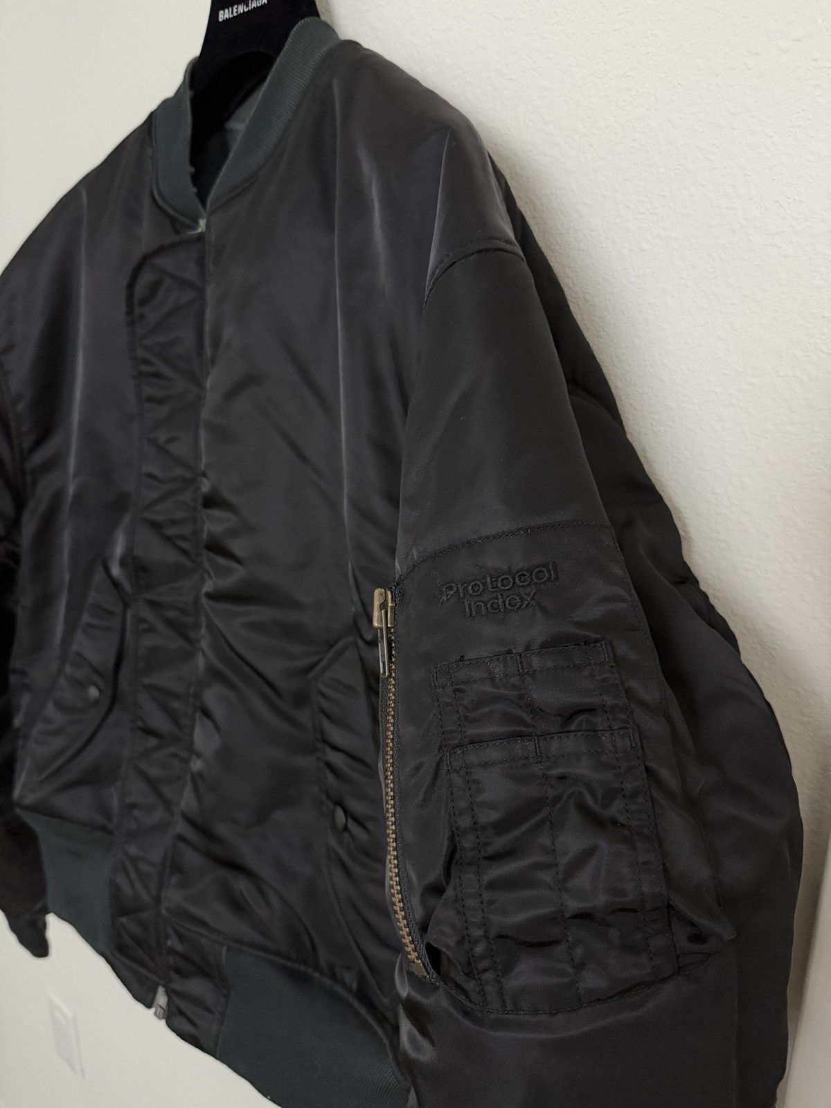 PROJECT G/R PROTOCOL INDEX Graffiti Reversible Bomber Jacket Size US L / EU 52-54 / 3 - 7 Thumbnail