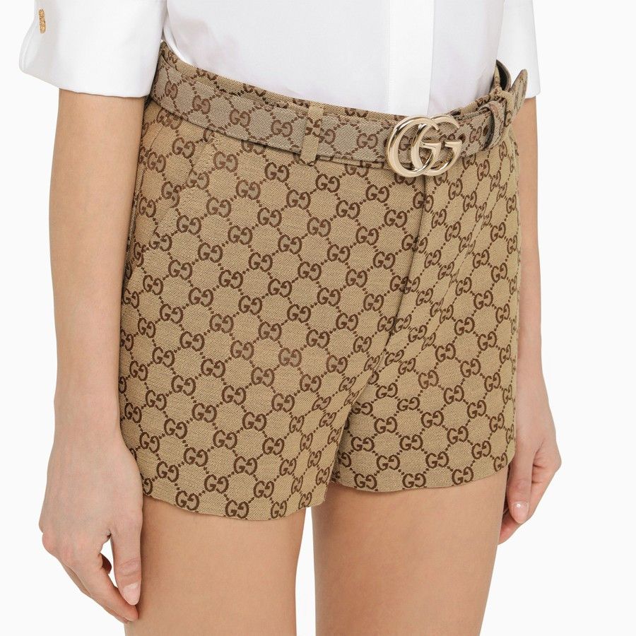 Gucci o1d2blof0824 Size: 75 / GG Marmont Thin Belt in Beige Size ONE SIZE - 2 Thumbnail