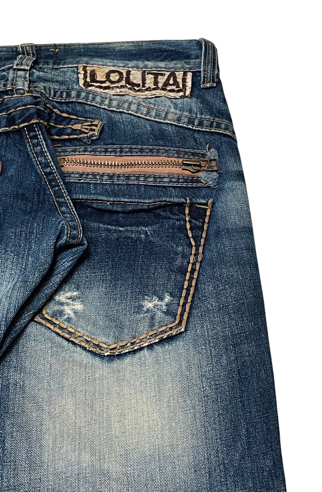 Japanese Brand × Vintage Vintage Japanese Brand Lolita Jeans 1990s Size US 32 / EU 48 - 9 Thumbnail