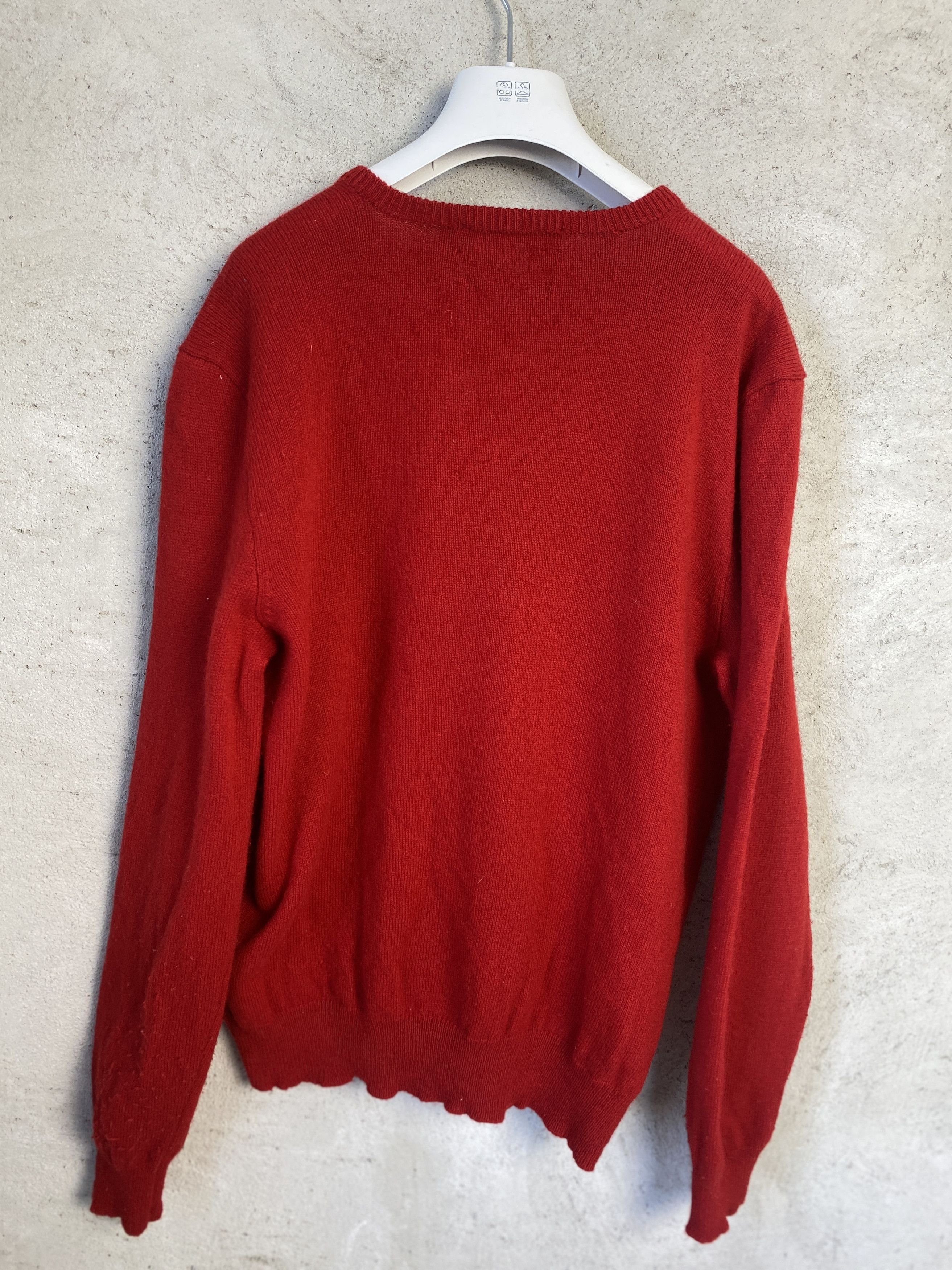 Polo Ralph Lauren Polo Ralph Lauren small pony lambs wool sweater knitwear Size US L / EU 52-54 / 3 - 6 Thumbnail