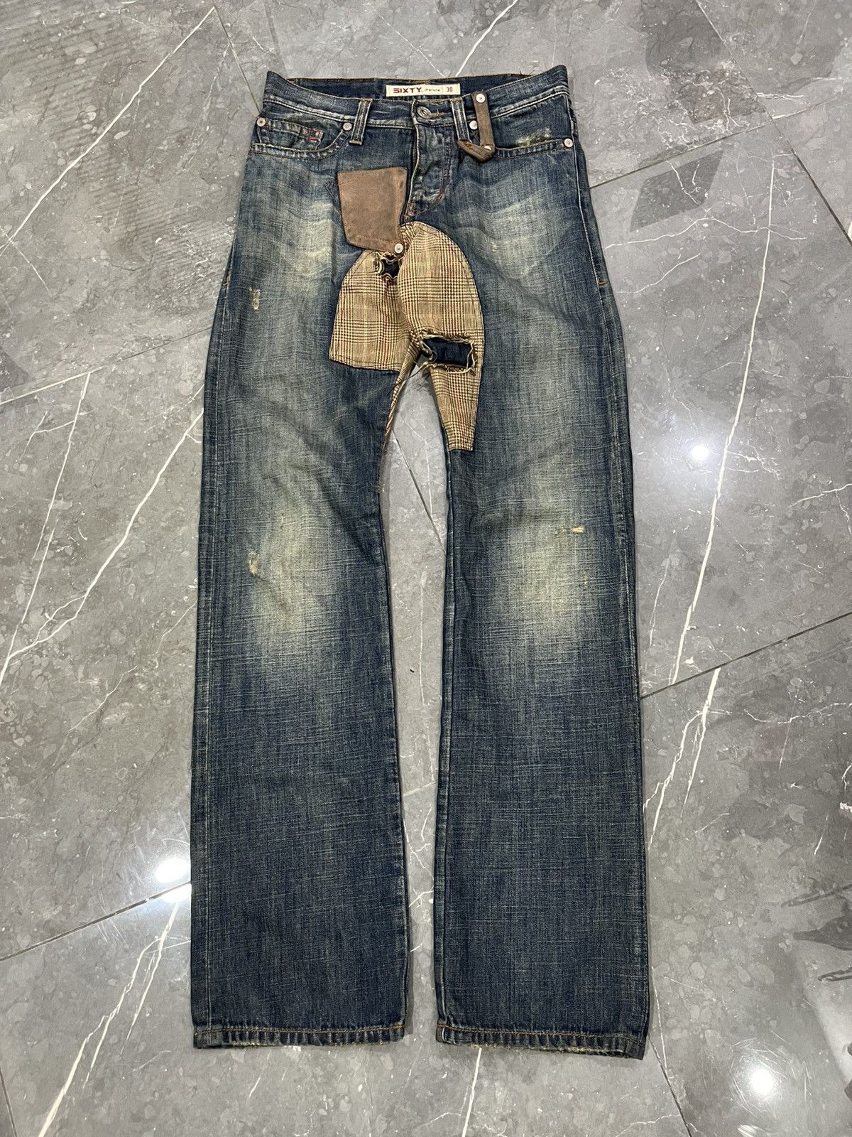 Hysteric Glamour SIXTY PATCHWORK KAPITAL Size US 31 - 1 Thumbnail