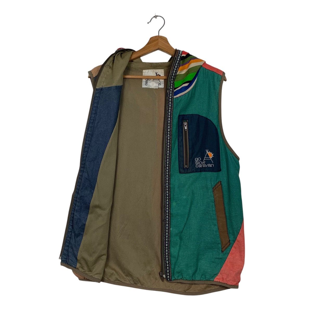 go slow caravan Go Slow Caravan Color Block Vest Size US M / EU 48-50 / 2 - 10 Thumbnail