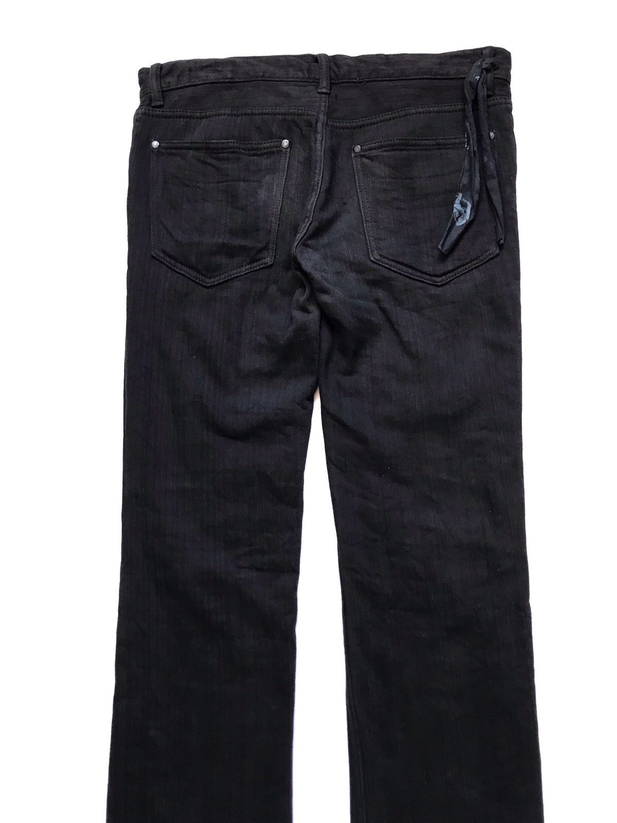 If Six Was Nine JAPANESE BRAND PLEDGE SLIM FIT FLEECE INSIDE PANTS Size US 31 - 5 Thumbnail