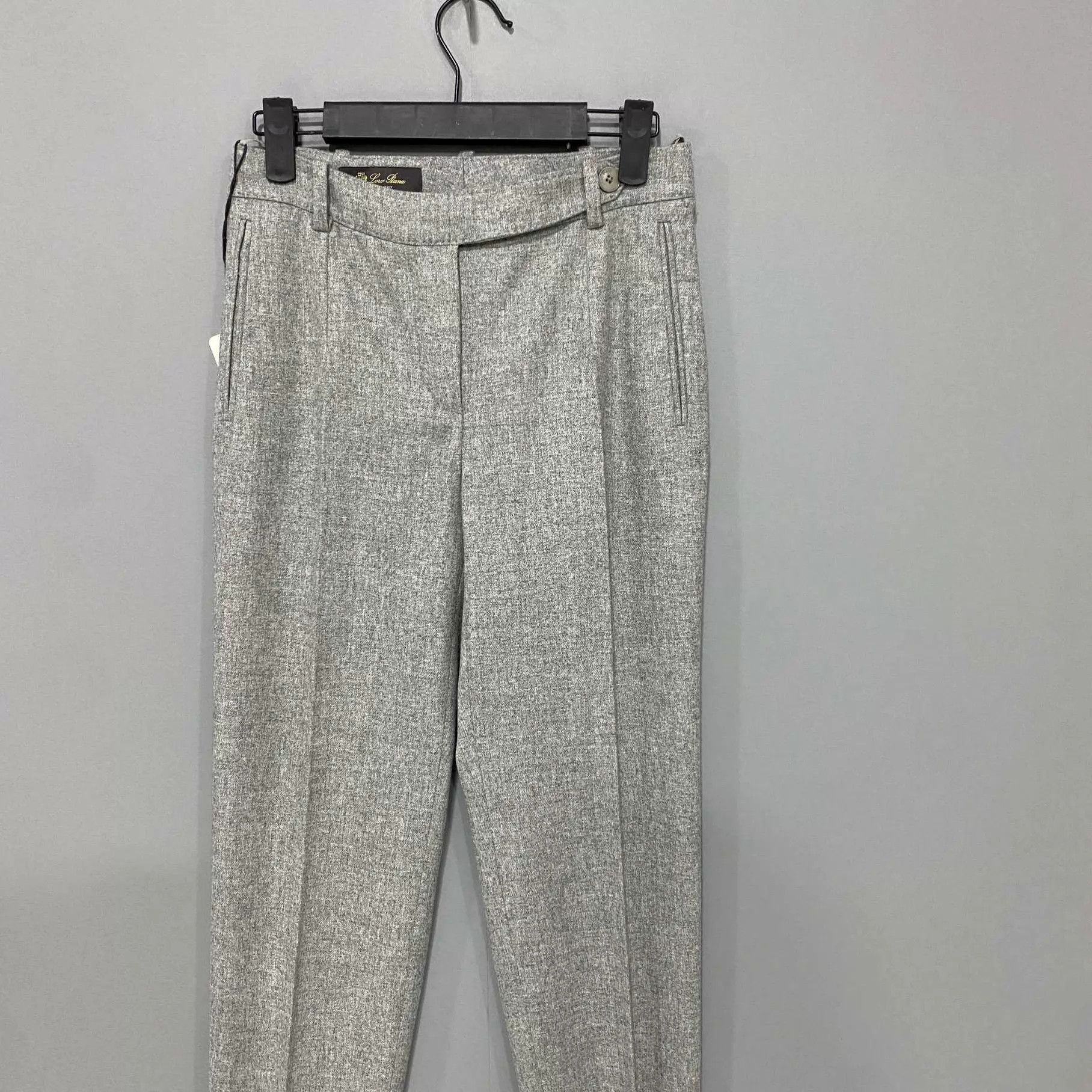 Loro Piana LP Grey Cashmere Trousers Size 36 99 New Size 25" / US 0 / IT 36 - 2 Thumbnail