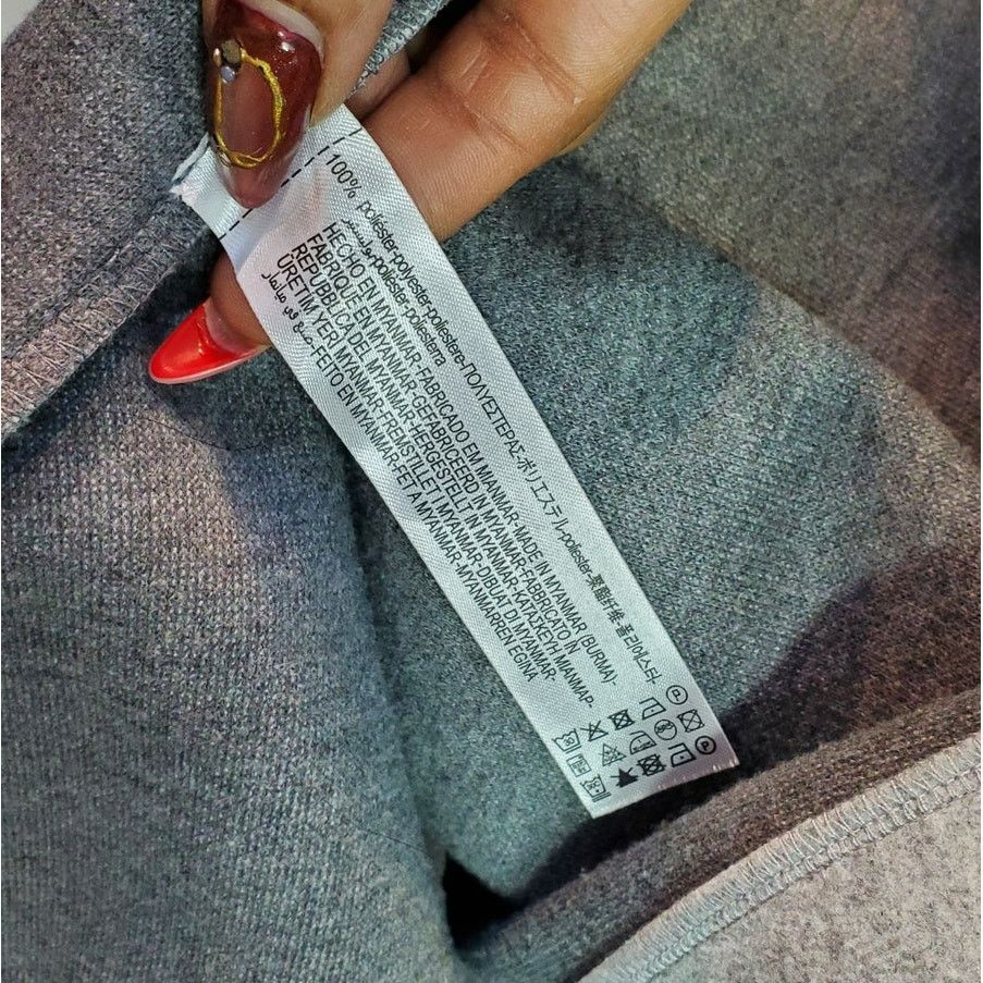 Zara Zara Grey Overflap Open Front Coat Jacket Large Size L / US 10 / IT 46 - 8 Thumbnail