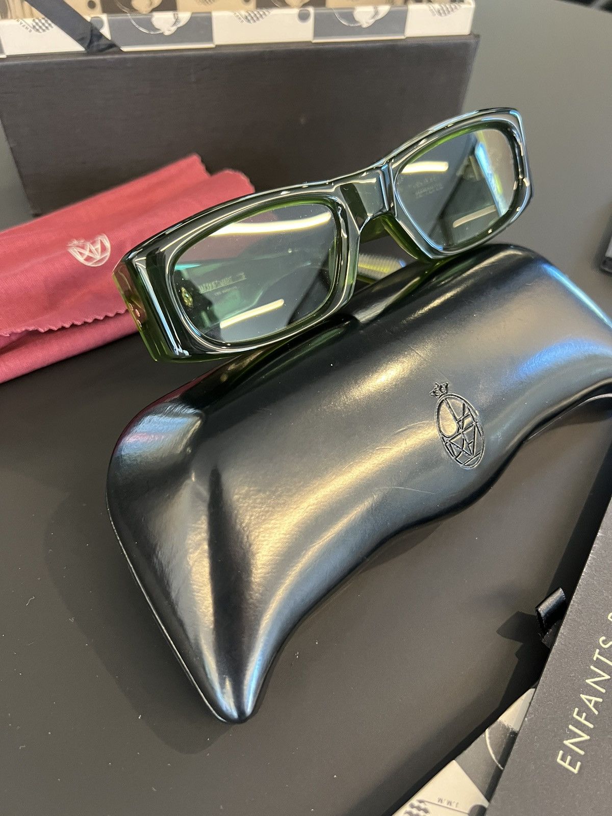 Enfants Riches Deprimes × Jacques Marie Mage Enfant Riches Deprimes The Upsetter Sunglasses Size ONE SIZE - 9 Thumbnail