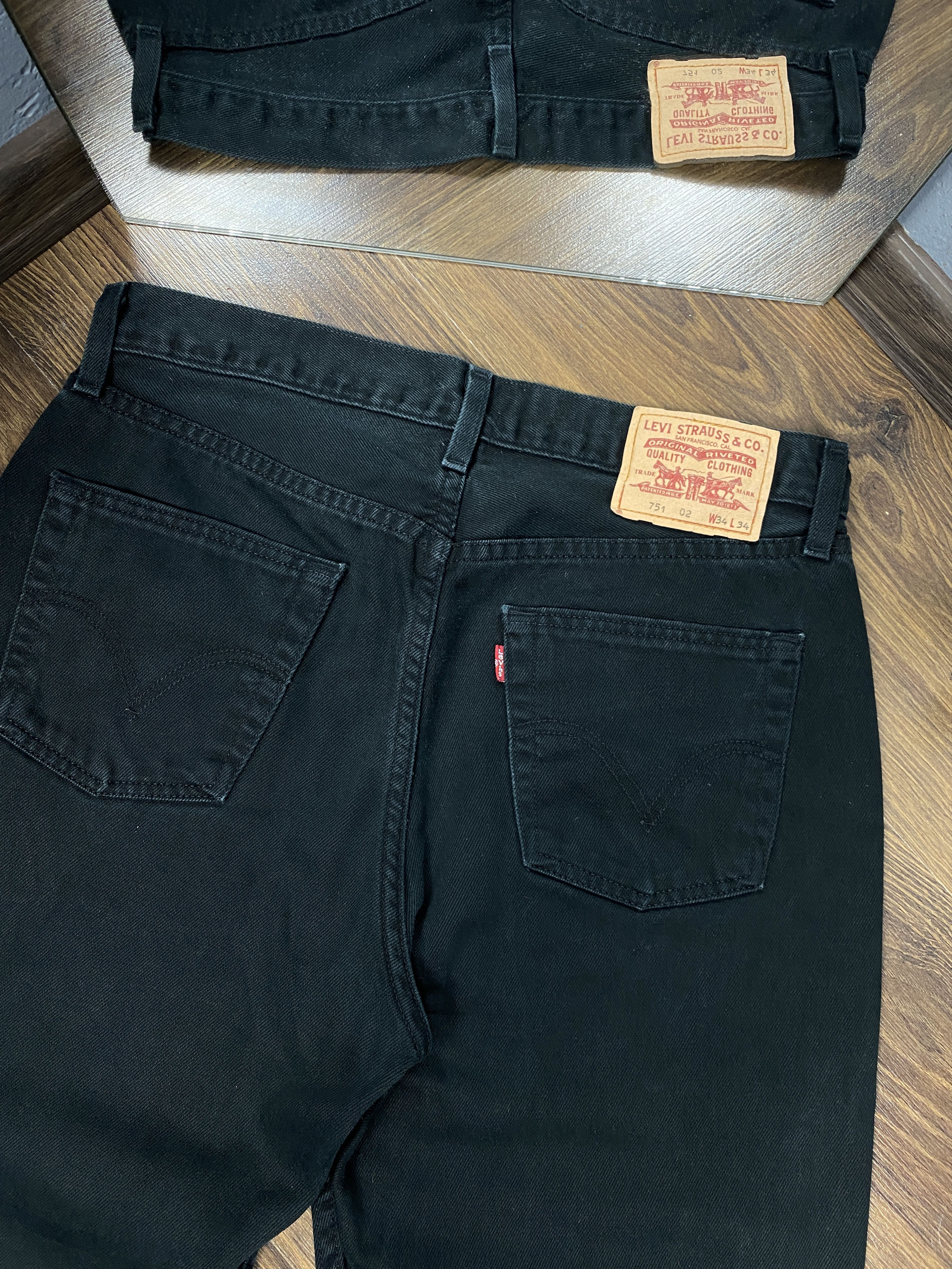 Levi's × Levi's Vintage Clothing Levi's 751 vintage jeans denim pants Size US 34 / EU 50 - 2 Thumbnail