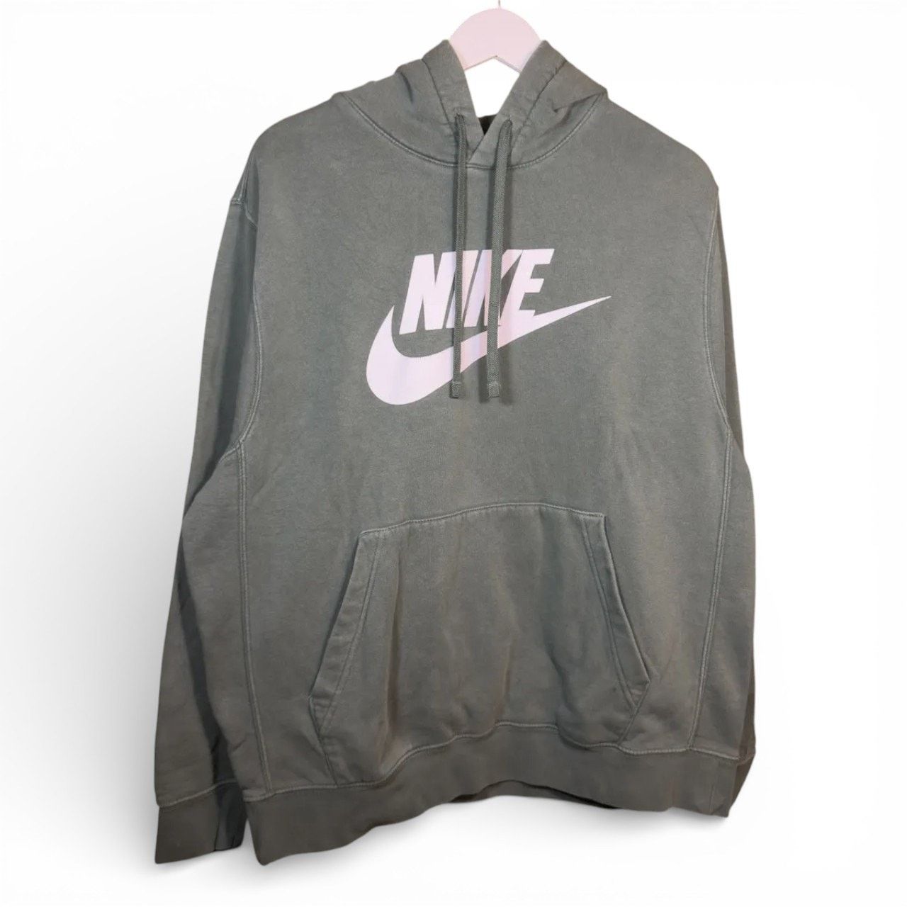 Nike Nike Sportswear Club Swoosh Logo Fleece Hoodie Size US L / EU 52-54 / 3 - 1 Thumbnail