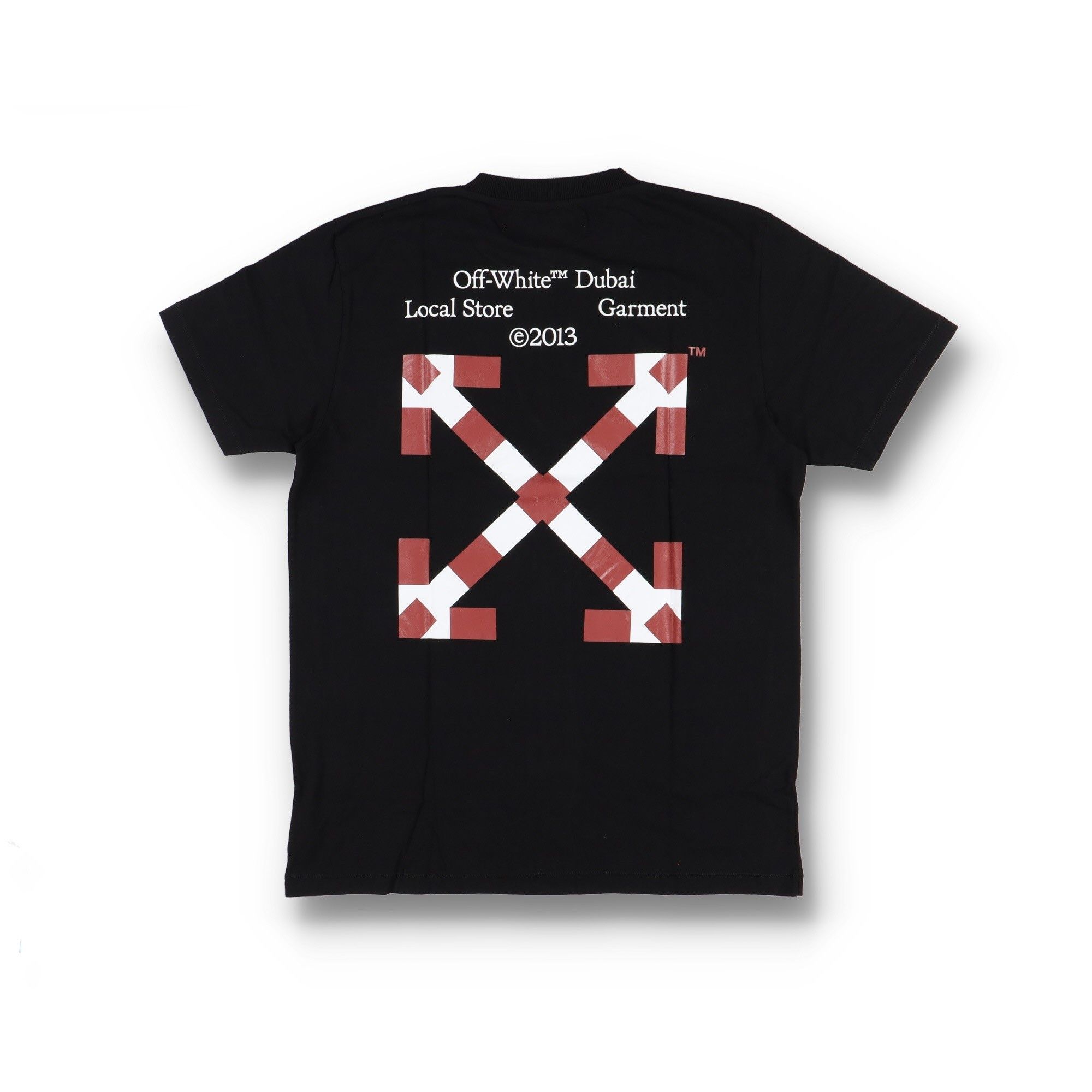 Off-White Black Dubai Exclusive Arrows T-Shirt Size US XL / EU 56 / 4 - 1 Thumbnail