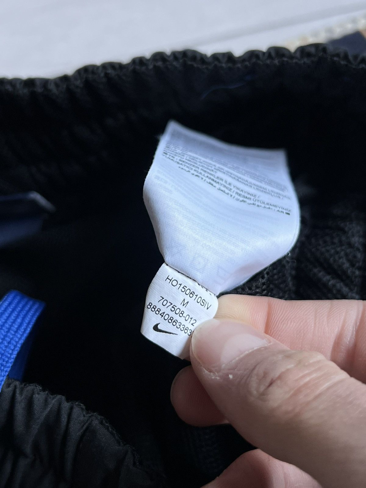 Nike Nike Vintage Y2k Drill Swoosh Nylon Pants Size US 32 / EU 48 - 11 Thumbnail
