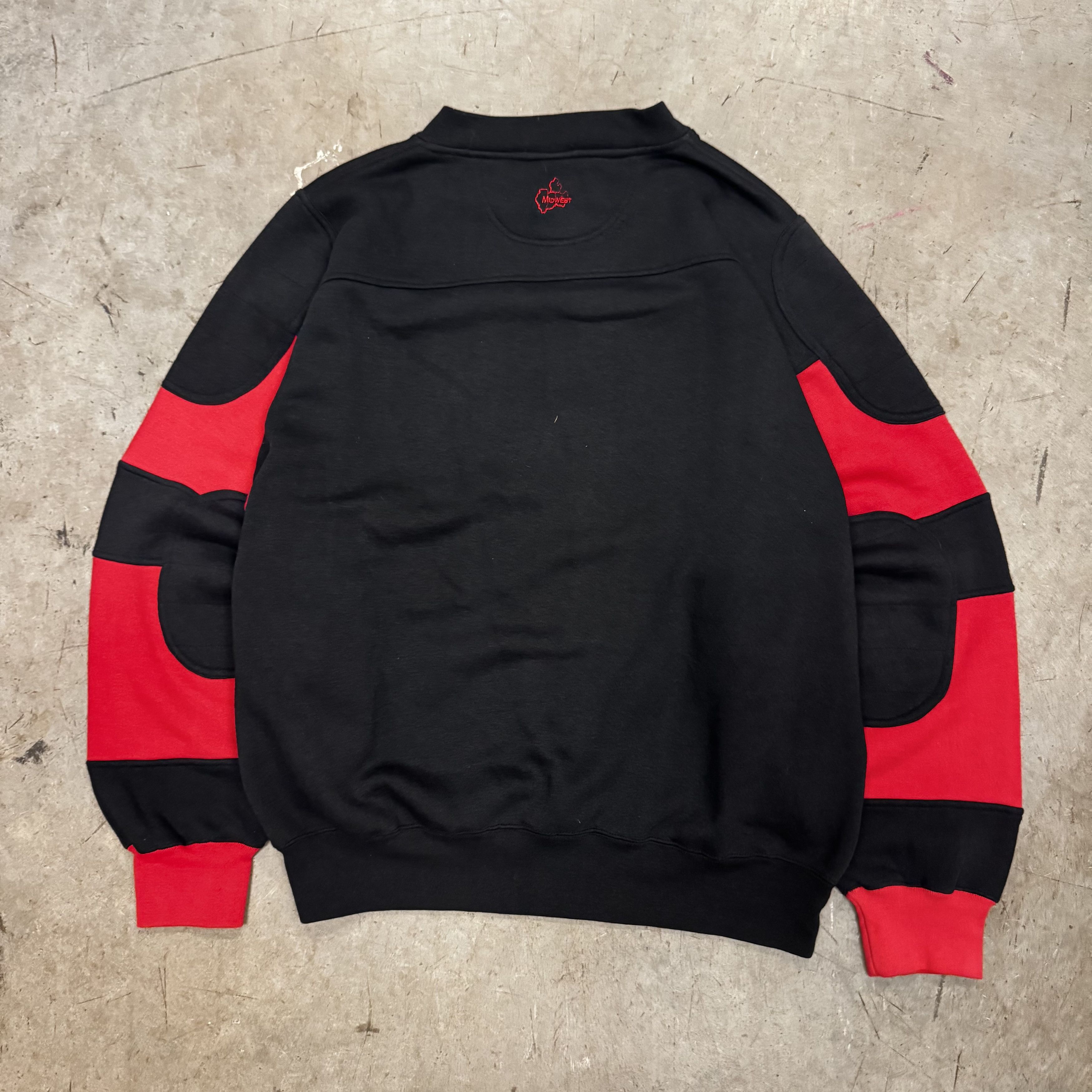 Vintage VTG 90s Georgia Bulldogs Heavyweight Rugby Style Sweatshirt Size US XL / EU 56 / 4 - 2 Thumbnail
