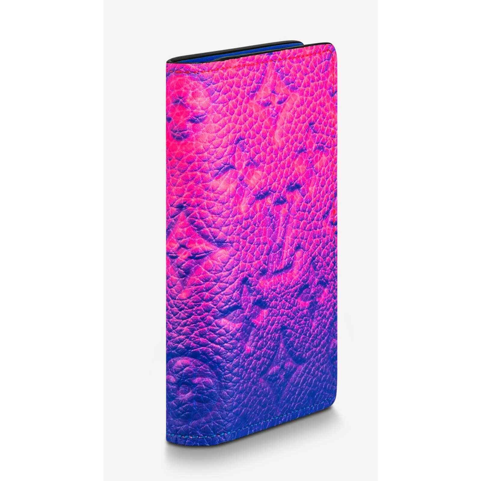 Louis Vuitton Louis Vuitton Pink Blue Ombre Pocket Organizer Wallet Size ONE SIZE - 5 Thumbnail