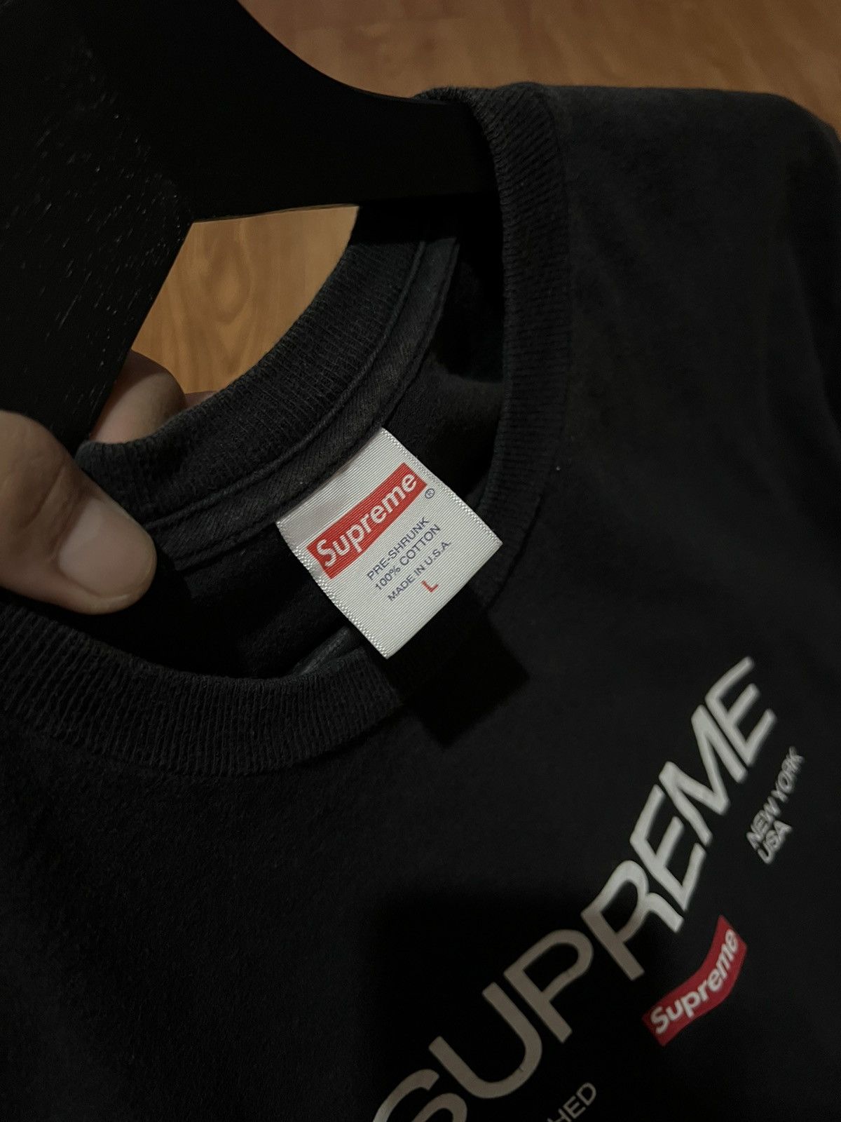 Supreme Supreme Est.1994 tee Size US L / EU 52-54 / 3 - 9 Thumbnail