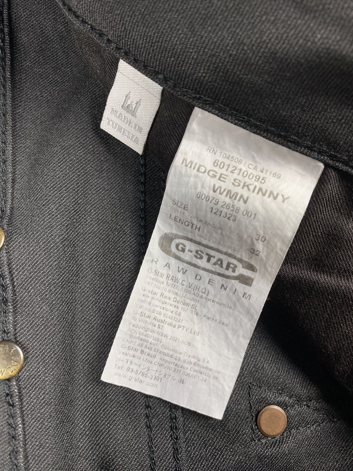 G-Star × Vintage Vintage G Star Raw Y2K Pants Size 30 x 32 Size 30" / US 8 / IT 44 - 12 Thumbnail