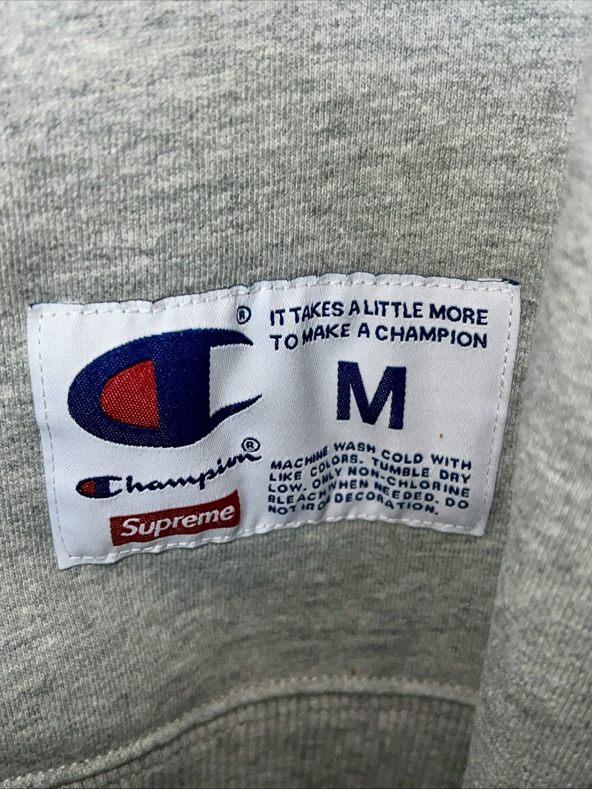 Champion × Supreme Supreme x Champion crewneck sweater Size US M / EU 48-50 / 2 - 3 Thumbnail