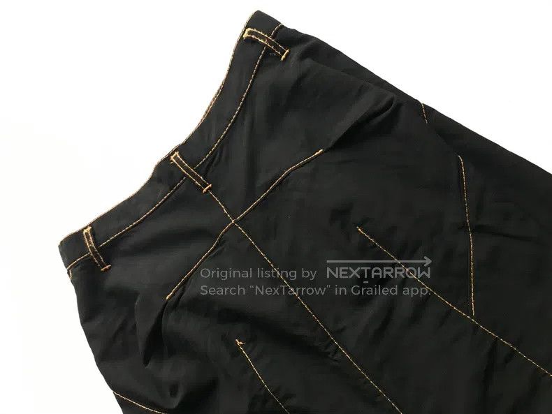 Comme des Garcons Comme Des Garcons size S Silk Cashmere Flared 9 Length Pan Size 23" - 6 Thumbnail